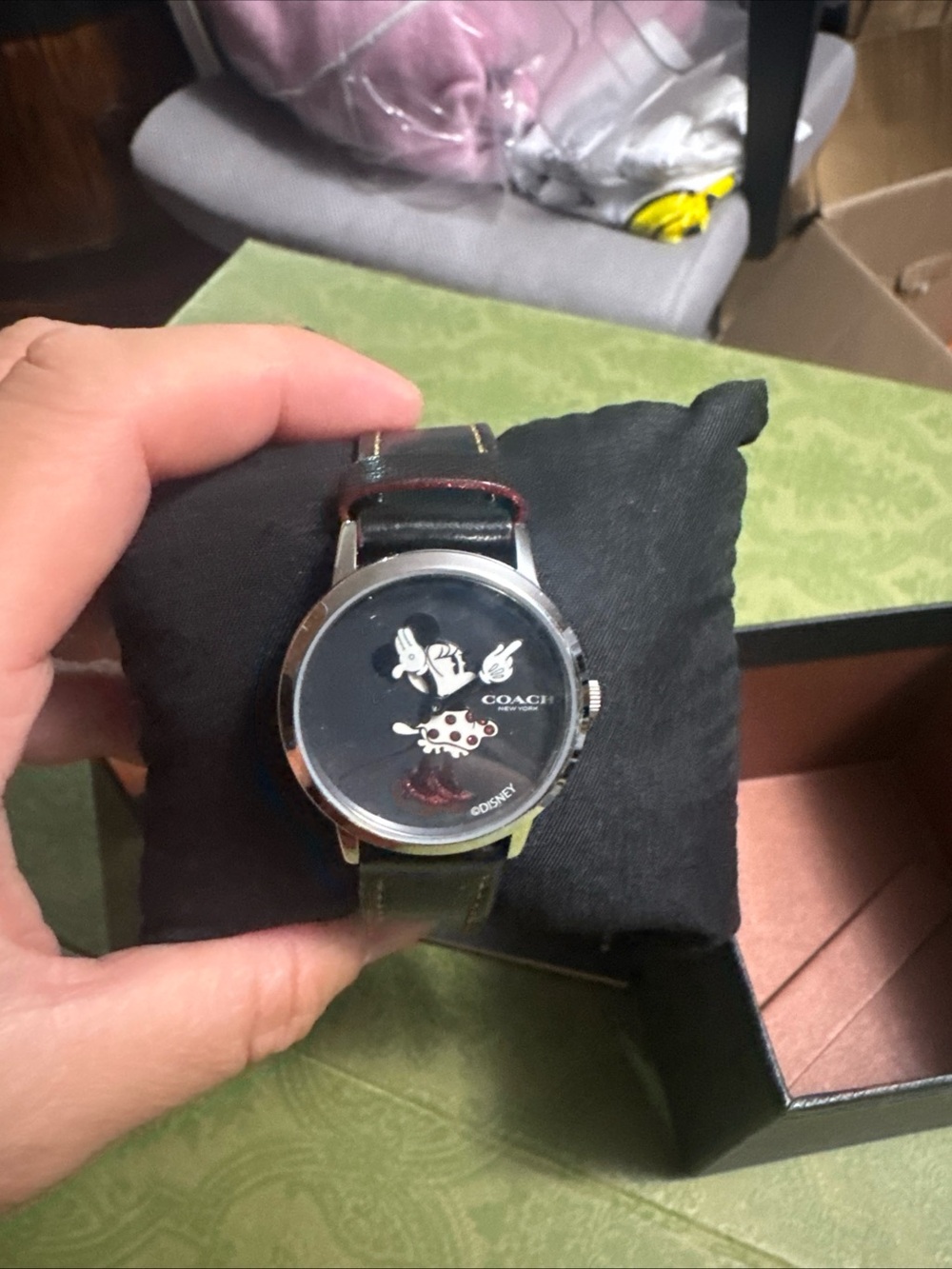 NWT Coach x Disney Minnie Mouse watch